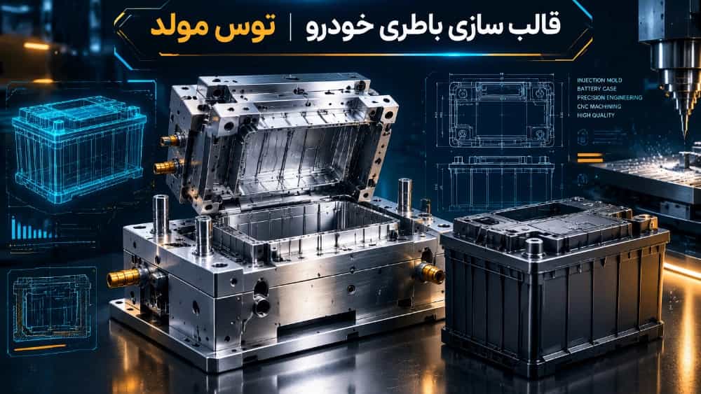 هزینه قالب سازی باطری خودرو در مشهد